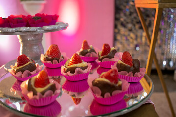 dulces de mesas chocolates bombones