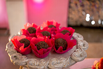 dulces de mesas chocolates bombones