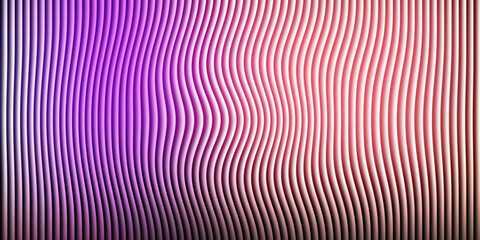 Abstract background with vibrant purple and pink wavy vertical lines.