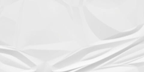 Abstract canvas cream kraft crumpled paper, and white wrinkled crease vector blur paper. 