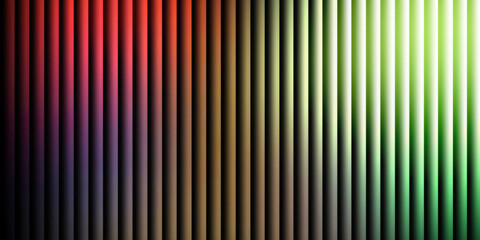 Modern abstract background with vibrant vertical lines and a colorful gradient from red to green.