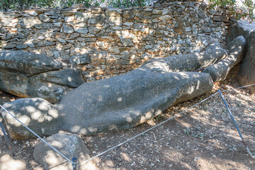 Kouroi of Flerio in Melanes, Naxos Island, Greece