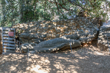 Kouroi of Flerio in Melanes, Naxos Island, Greece