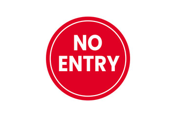 no entry sign