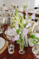 wedding table decoration
