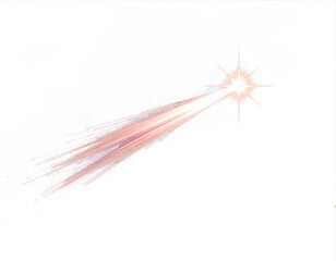 Representaci&oacute;n intensa de una estrella fugaz o un cuerpo celeste extremadamente brillante, en alusi&oacute;n a la Estrella de Bel&eacute;n. PNG