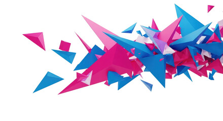 Burst isolated on transparent background