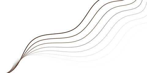 Dynamic Abstract of Brown Halftone Dots Forming a Fluid, Wavy Line, Evoking Sound Waves, Data Flow, or Elegant Digital Movement.