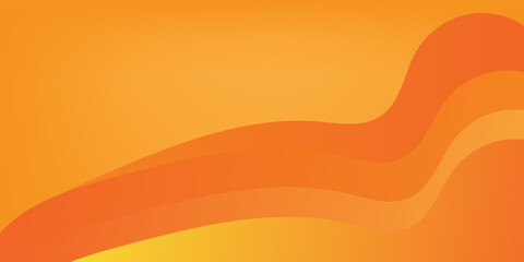 Orange Gradient Wave Background &ndash; Abstract Modern Design