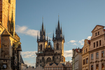 Fototapeta premium Day Light view at Prague