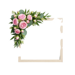 Corner isolated on transparent background