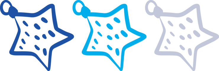 Christmas Ornament Line Art Sketch, Minimal Hand Drawn Holiday Decoration, New Year Bauble Illustration	