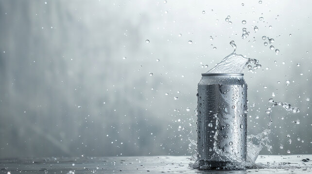 Lata de bebida fresca