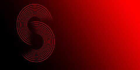 red abstract background