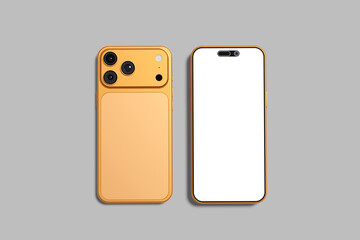 Modern Smartphone Blank Mockup Template