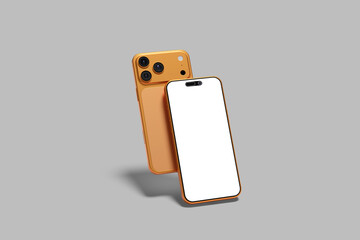 Modern Smartphone Blank Mockup Template