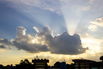 beautiful sky and clouds