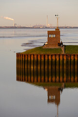 Ein sonniger Herbsttag im Nordseeheilbad Dangast mit Seehund