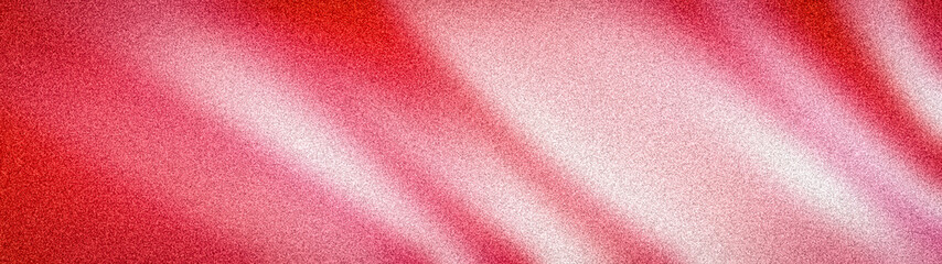 Passionate abstract grainy texture background. Vibrant gradient of bright red, pink, magenta, and white with strong, flowing light effects. Ideal 4K banner template