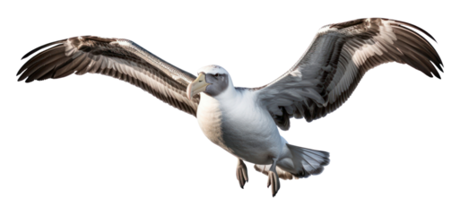 PNG Albatross flying seagull animal.