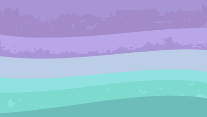 Abstract background with horizontal wavy stripes in shades of purple and teal, creating a calming and textured effect.
