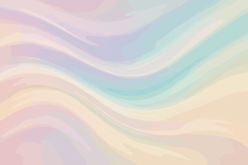 Vector illustration flow gradient motion colors pearlstream creating pearlescent sense across liquid