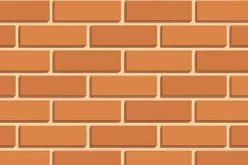 Rhythm shadow vector architectural brick minimal repeated featuring pattern smooth rows illustration