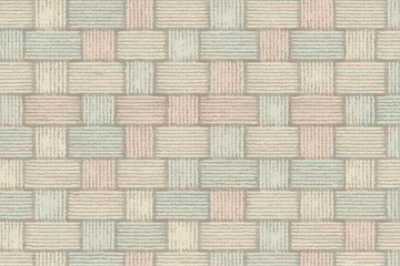 Linen elegance fine pastel weave seamless hues vector fabric inspired illustration pattern