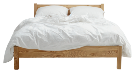 White cotton duvet bed furniture cushion.