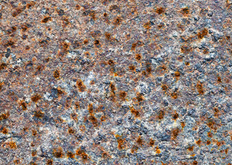 Rusty metal texture background. Grunge and rough surface.