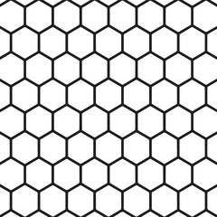hexagon tessellation vector design grid polygon structure background