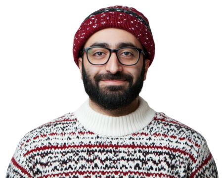 PNG Egyptian man clothing portrait sweater. - Powered by Adobe