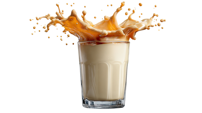 Fluid Dynamics: Capturing the exquisite dance of a beverage as it splashes from a glass, showcasing the elegance of dynamic movement.