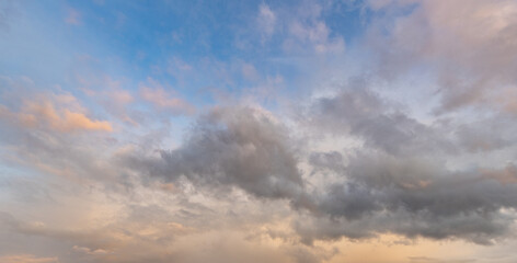 The sky is blue with a few clouds scattered throughout
