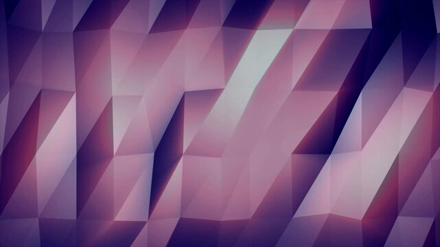 Abstract polygon background in purple gradients with faceted geometric texture and modern design look