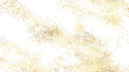 gold sparkle  on transparent background