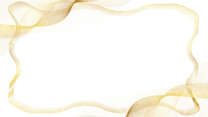 elegant golden abstract texture transparent background wave mesh