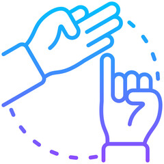 Sign Language Icon