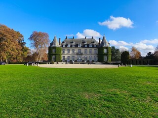 Chateau de la Hulpe is one of the most beautiful places to walk in Belgium.