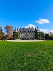 Chateau de la Hulpe is one of the most beautiful places to walk in Belgium.