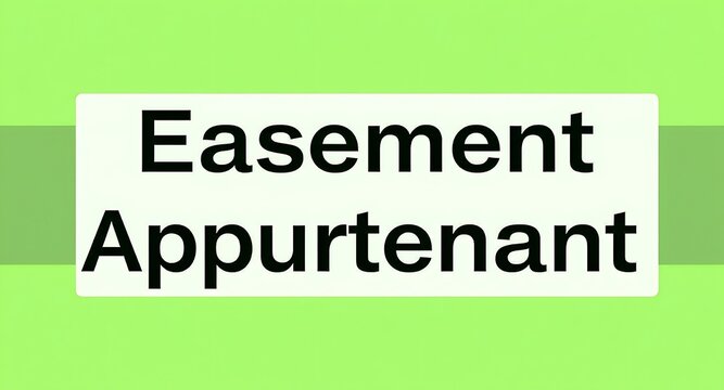 Understanding Easement Appurtenant for Property Rights and Legal Clarity