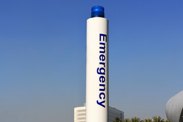 Emergency Call Pole Station