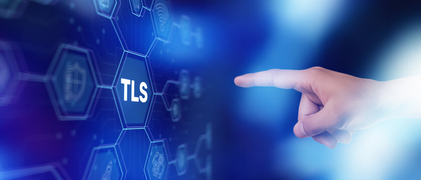 TLS encrypts online communications for secure data transfer and privacy