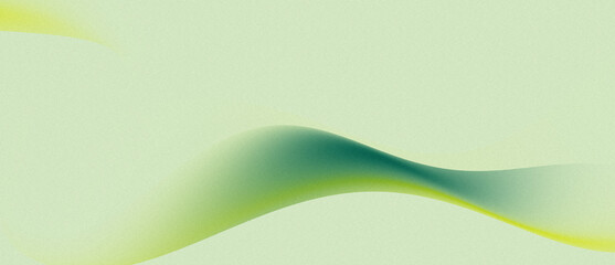 Green Yellow Wave Gradient – Abstract Curved Flow on Light Minimal Background