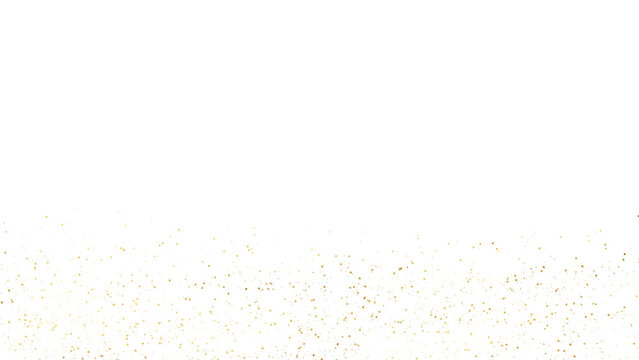 gold sparkle  on transparent background