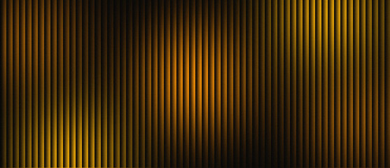 Warm Stripe Gradient – Abstract Vertical Lines in Yellow, Orange Black with a Glowing Center