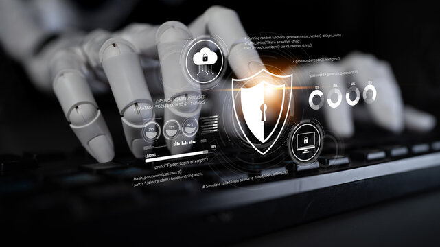 AI artificial intelligence strengthens cybersecurity with intelligent threat detection, virtual assistant alerts, and proactive protection agAI artificial intelligencenst digital breaches. Latch