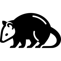 Opossum Vector Icon