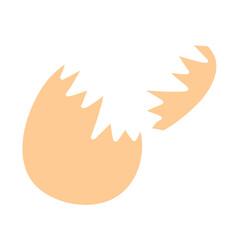 Crack egg vector