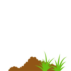 Obraz premium Ground plant compost